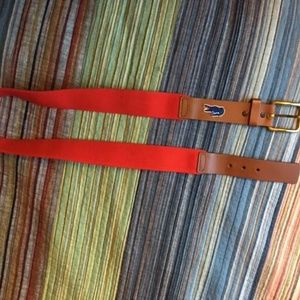 Mens Lacoste belt size 36t